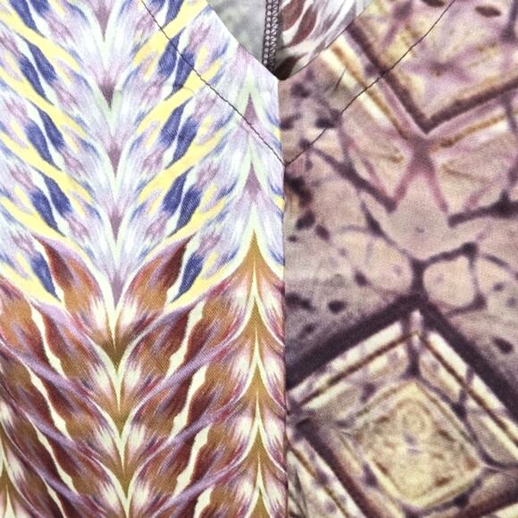 Tiny by Anthropologie Women’s Blouse Wearable Art Boho Mixed Media Size Medium - Picture 6 of 9